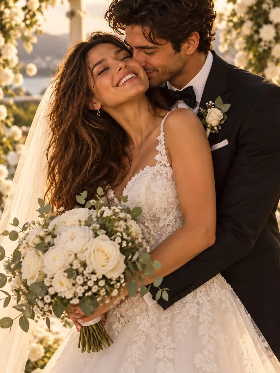 Casamento dos sonhos · Foto realista