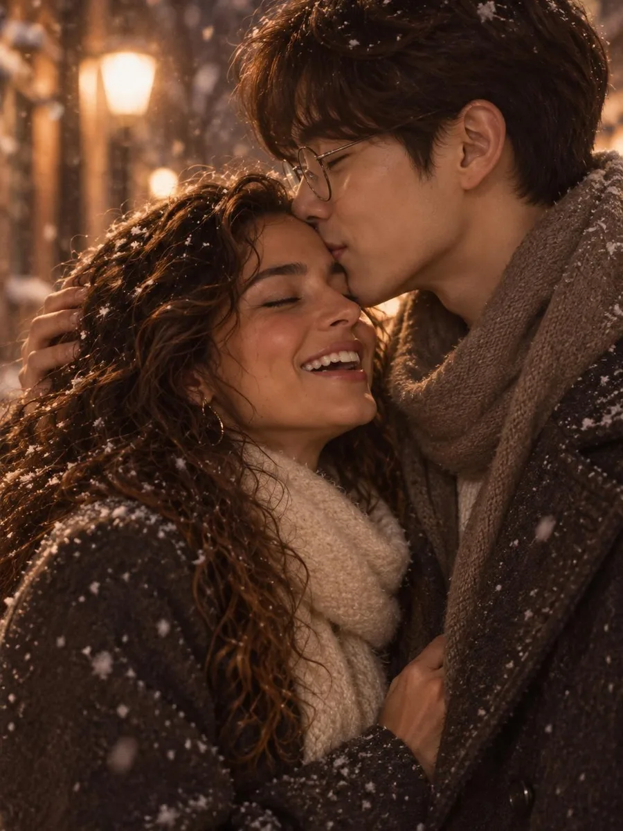 Primeira neve · Cena de filme